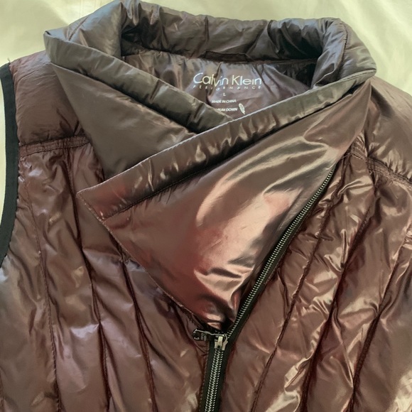 Calvin Klein vest large with pockets me zippers - Picture 2 of 7